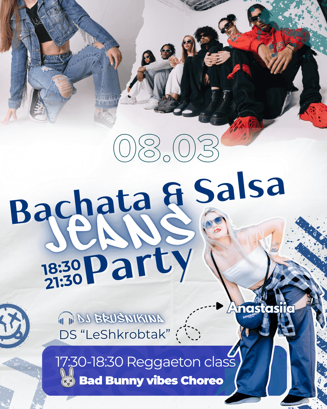 ✨ Bachata & Salsa JEANS Party 👖🔥