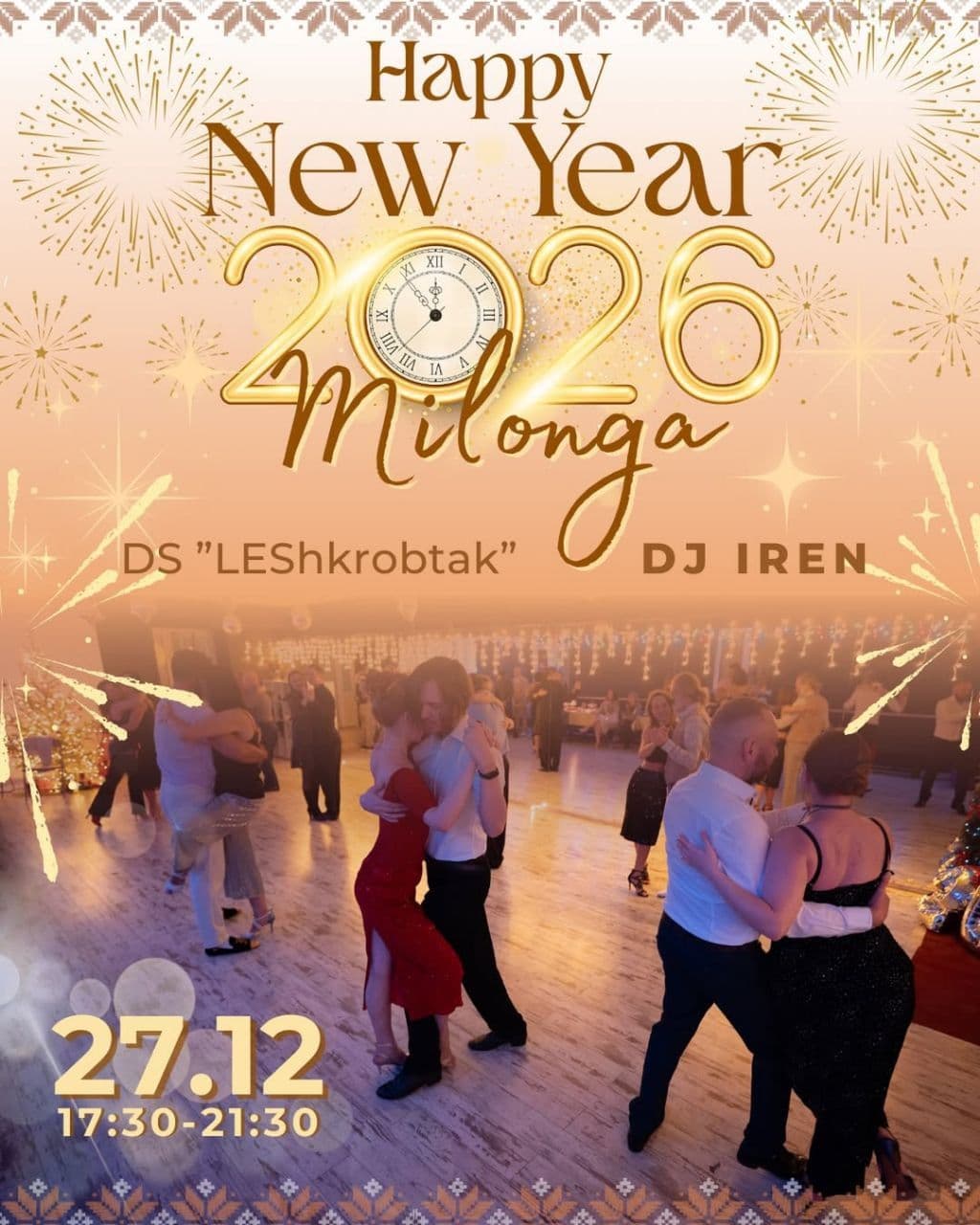 ✨️ Happy New Year Milonga 2026 ✨️